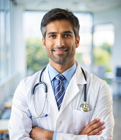 Portrait of Dr. Kabir Mehta